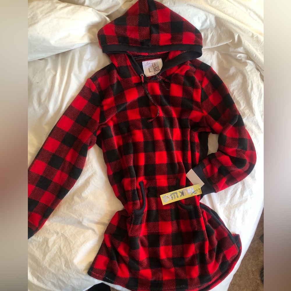 MUK LUKS FLEECE TUNIC LOUNGEWEAR